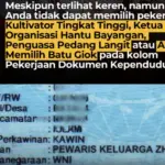 Warganet Heboh, Dirjen Dukcapil Terangkan Aturan 99 Jenis Pekerjaan Resmi di KTP dan KK