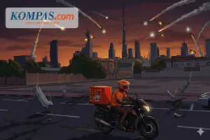 Driver Ojol di UEA Tetap Beroperasi di Tengah Ancaman Rudal, Aplikasi Klaim Prioritaskan Keselamatan