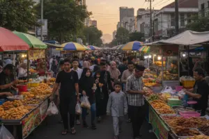 Fenomena ‘War Takjil’ Ramadan: Mengungkap Antusiasme Berburu Hidangan Buka Puasa dan Dampak Ekonominya