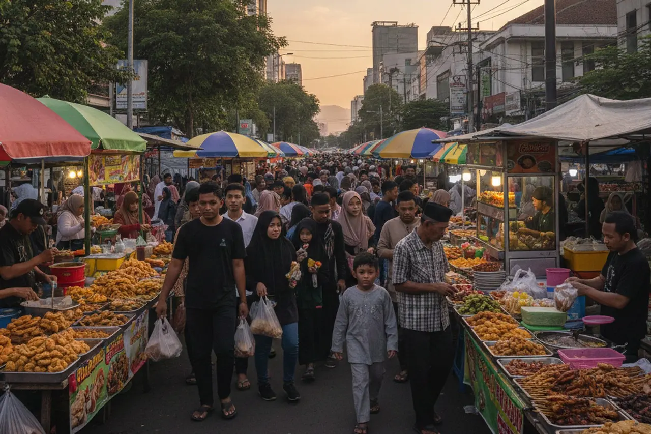 Fenomena ‘War Takjil’ Ramadan: Mengungkap Antusiasme Berburu Hidangan Buka Puasa dan Dampak Ekonominya Fenomena ‘War Takjil’ Ramadan: Mengungkap Antusiasme Berburu Hidangan Buka Puasa dan Dampak Ekonominya