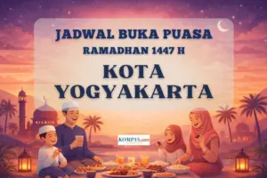 Jadwal Buka Puasa Yogyakarta Hari Ini 3 Maret 2026: Maghrib Pukul 18:01 WIB Sesuai Kemenag