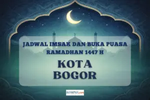 Jadwal Imsak dan Buka Puasa Ramadhan 2026: Kemenag Rilis Waktu Salat di Kota Bogor Hari Ini