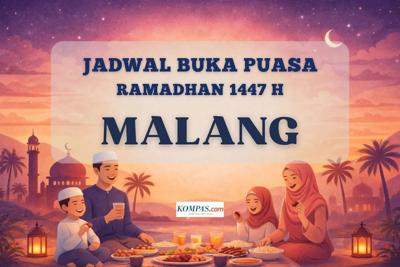 Jadwal Resmi Buka Puasa Kota Malang 2 Maret 2026: Kemenag Umumkan Waktu Maghrib Pukul 17:50 WIB