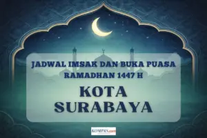 Kemenag Jelaskan Jadwal Imsak dan Buka Puasa Surabaya 4 Maret 2026, Lengkap dengan Niat Puasa