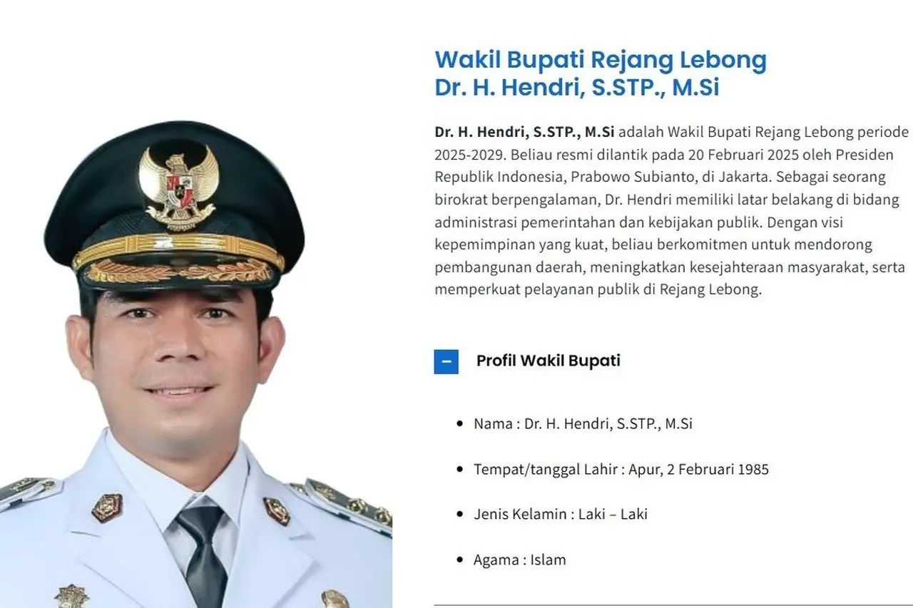 KPK Ungkap Harta Kekayaan Wakil Bupati Rejang Lebong Hendri Senilai Rp 29,3 Miliar Pasca-OTT