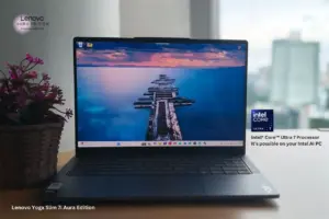 Lenovo Ungkap Yoga Slim 7i Aura Edition: Performa AI Personal, Layar OLED Memukau, dan Proteksi Purnajual Komprehensif