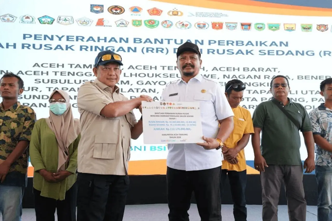 Pemerintah Salurkan Rp 528 Miliar untuk Perbaikan Rumah Penyintas Bencana di Tiga Provinsi Sumatera