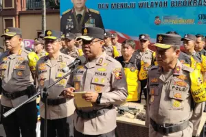 Polri Gelar Apel Pasukan Operasi Ketupat 2026 di Monas, Libatkan 161 Ribu Personel Gabungan