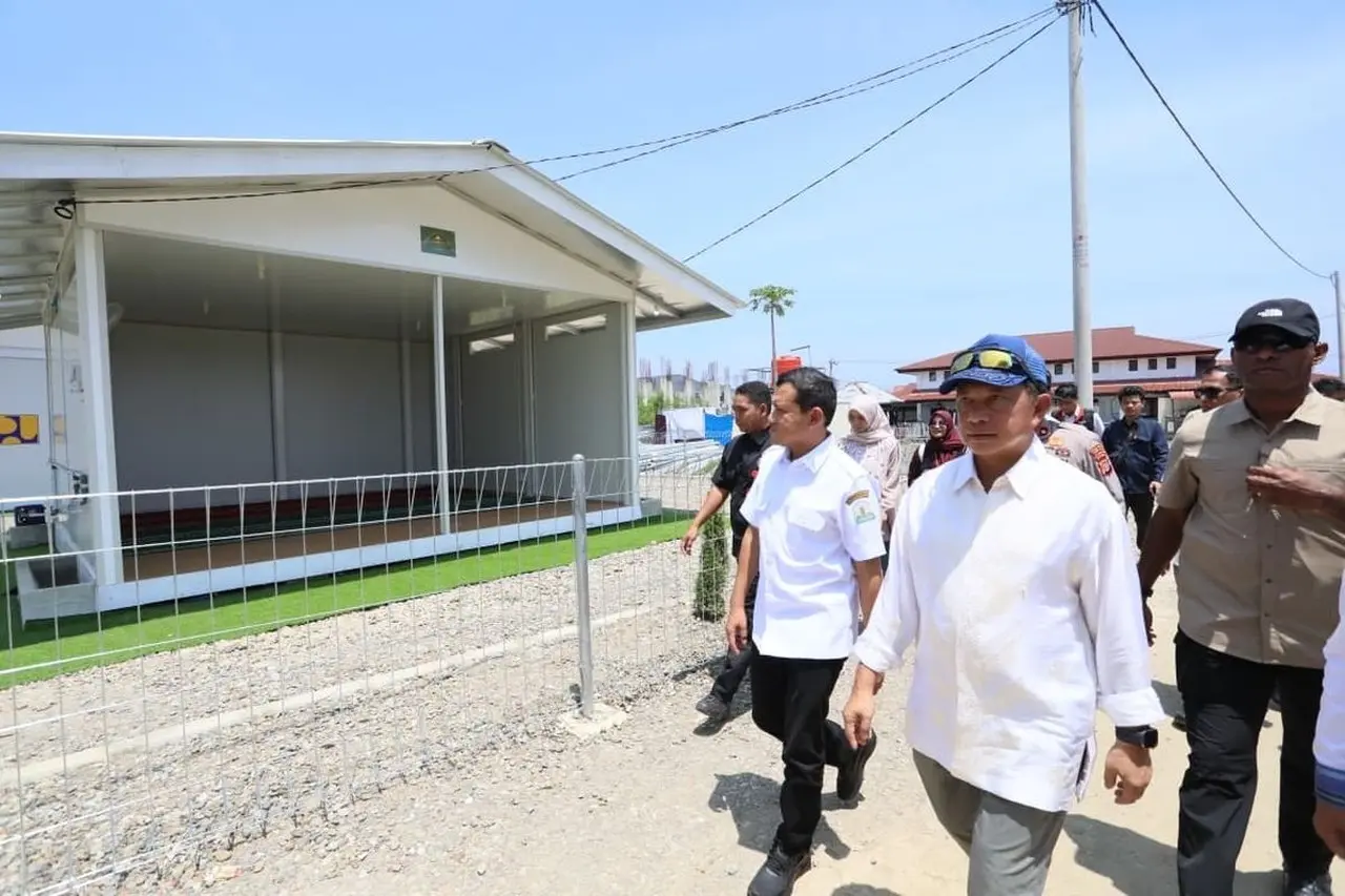 Satgas PRR Catat Penurunan Signifikan Pengungsi Pascabencana di Sumatera, Relokasi Huntara Hampir Rampung