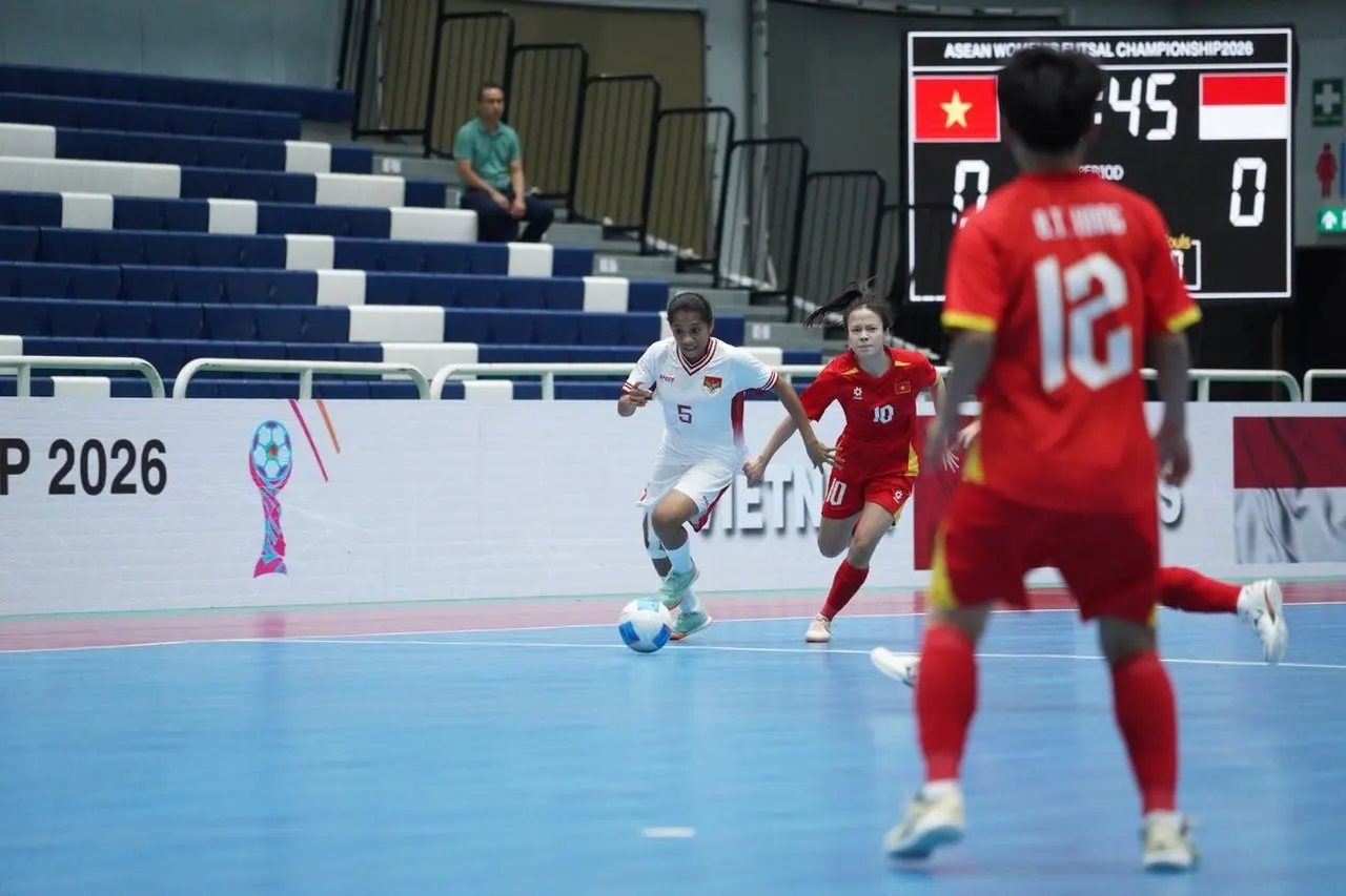 Timnas Futsal Putri Indonesia Akhiri Perjuangan di ASEAN Women’s Futsal Championship 2026, Takluk 1-4 dari Vietnam