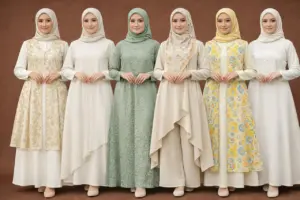 Uraikan Tren Busana Lebaran 2026: Dari Gamis Layering Stylish hingga Lace Modern yang Anggun