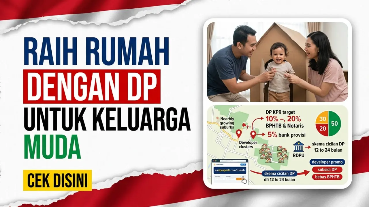 Trik Cepat Kumpulkan DP KPR Rumah Pertama