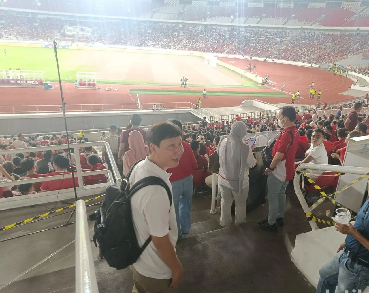 Kim Sang-sik Pantau Laga Timnas Indonesia vs Mozambik di SUGBK Kim Sang-sik Pantau Laga Timnas Indonesia vs Mozambik di SUGBK