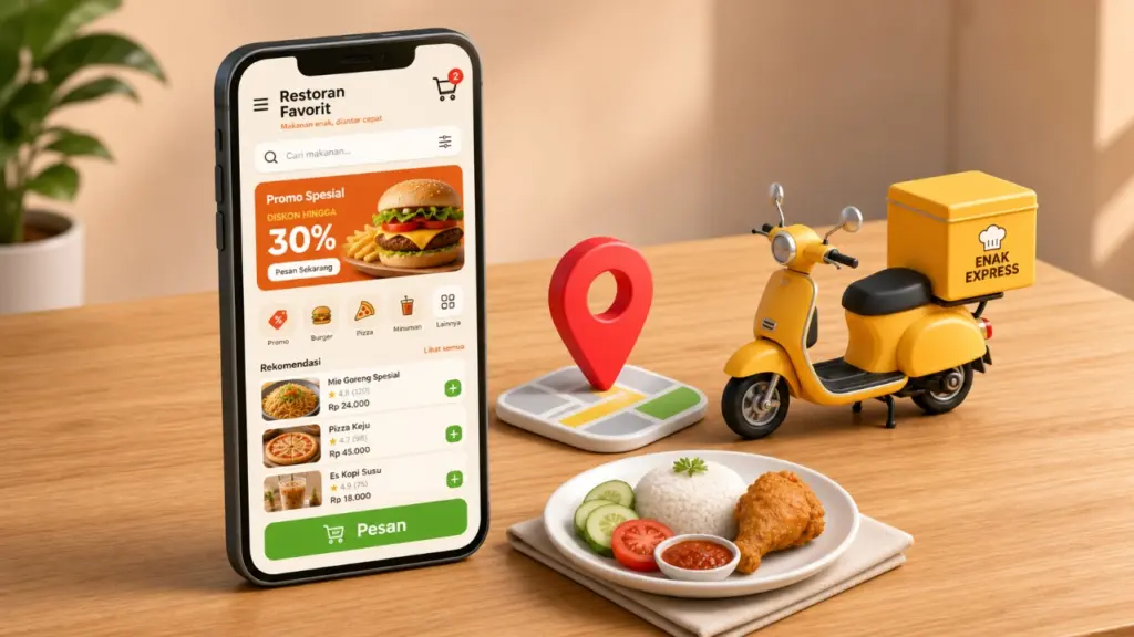 Meningkatkan Penjualan F&B Melalui Integrasi Order Online ke Google Maps