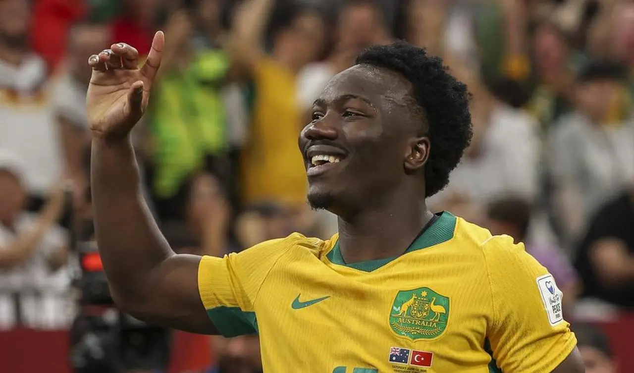 Nestory Irankunda Cetak Sejarah untuk Australia di Piala Dunia 2026 Nestory Irankunda Cetak Sejarah untuk Australia di Piala Dunia 2026