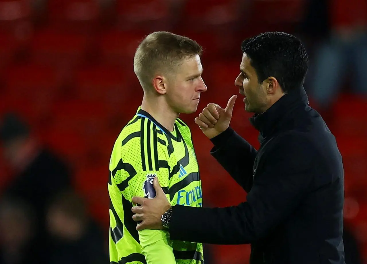 Oleksandr Zinchenko Tegaskan Tak Dendam kepada Mikel Arteta