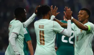Prancis Vs Irlandia Utara: Olise Cetak Hat-trick, Les Bleus Menang 3-1