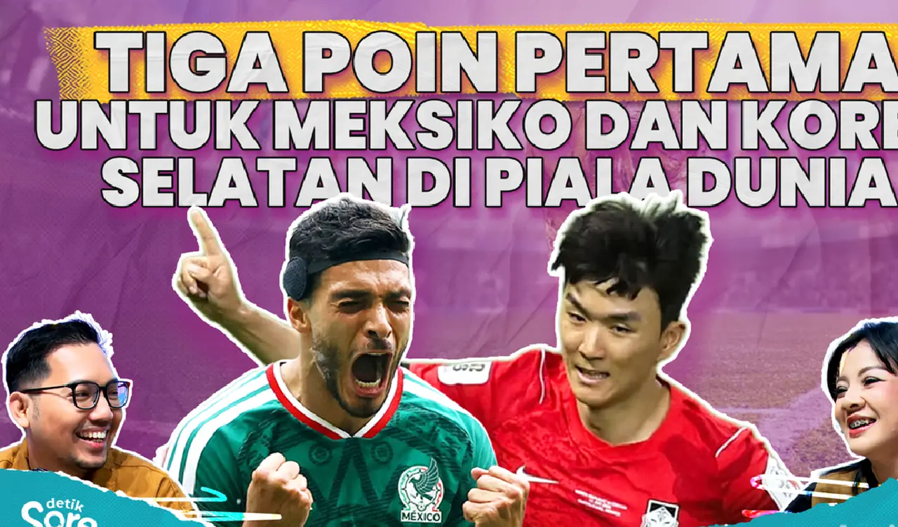 Senyum Meksiko dan Korea Selatan di Partai Pembuka Piala Dunia!