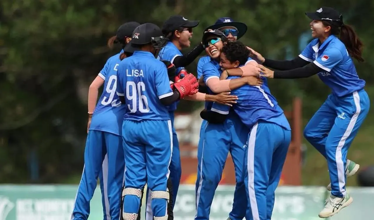 Timnas Cricket Putri Indonesia ke Semifinal ACC Women’s T20I Premier Cup 2026